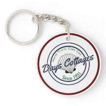 Iris #15, Days Cottages Keychain