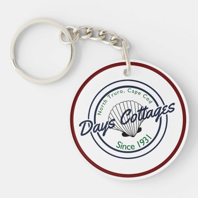 Iris #15, Days Cottages Keychain (Front)