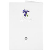 "Iris 2" Cards (Back)