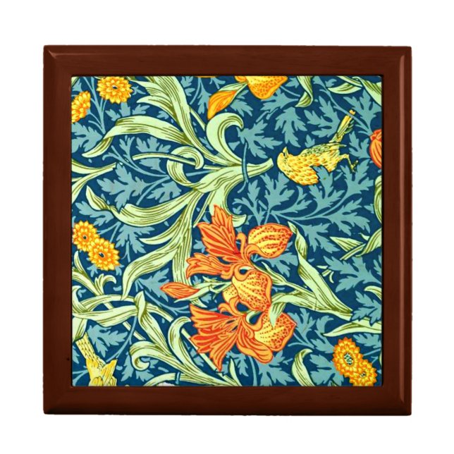 Iris, a William Morris pattern, Gift Box (Front)