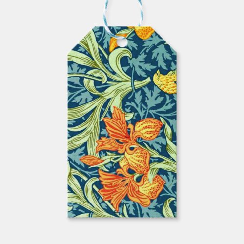 Iris a William Morris pattern Gift Tags