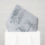 Iris and Delphinium Garden Tissue Paper