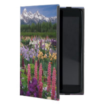 Iris and Lupine garden and Teton Range, Cover For iPad Mini Iris and Lupine garden and Teton Range, Cover For iPad Mini