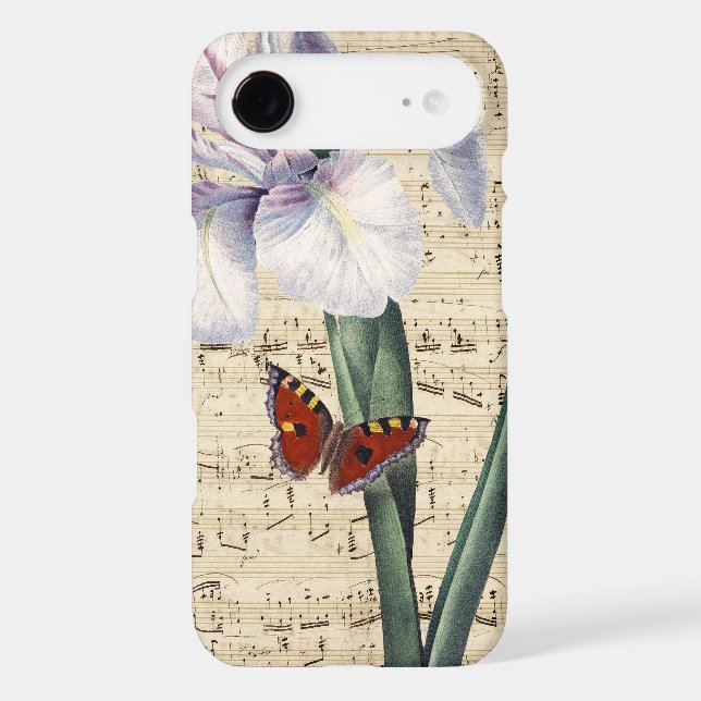 Iris and Music Case-Mate iPhone Case (Back)