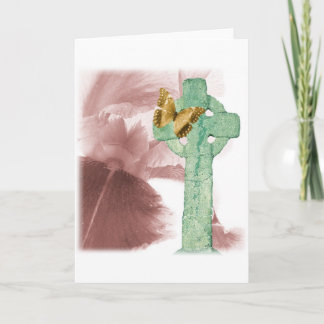 Iris and stone marker card