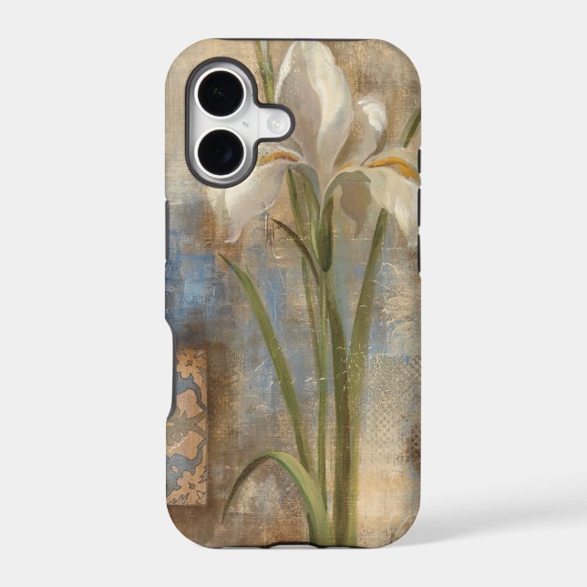 Iris and Tile Iphone Case (Back)