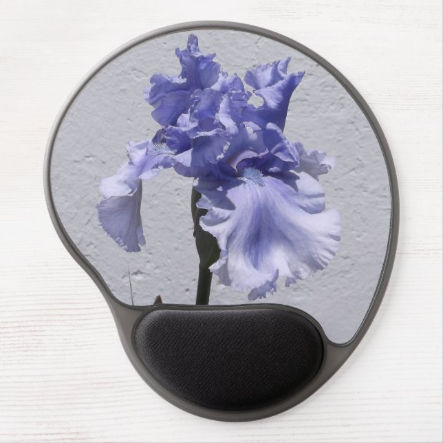 Iris Bloom Gel Mouse Pad (Front)