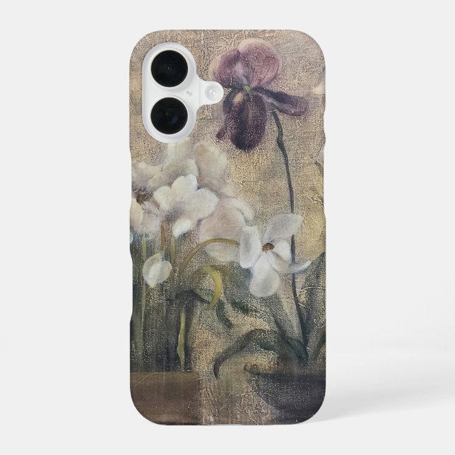 Iris Blooming Iphone Case (Back)