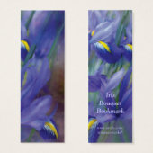 Iris Bouquet Art Bookmark (Front & Back)