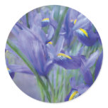 Iris Bouquet Art Sticker