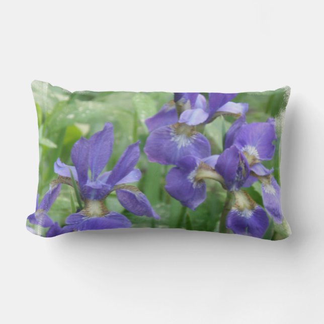 Iris Bulbs Pillow (Front)