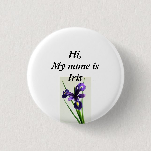 Iris Button (Front)