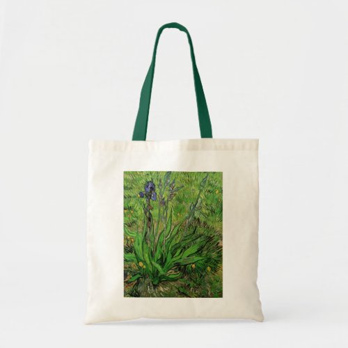 Iris by Vincent van Gogh Vintage Garden Fine Art Tote Bag