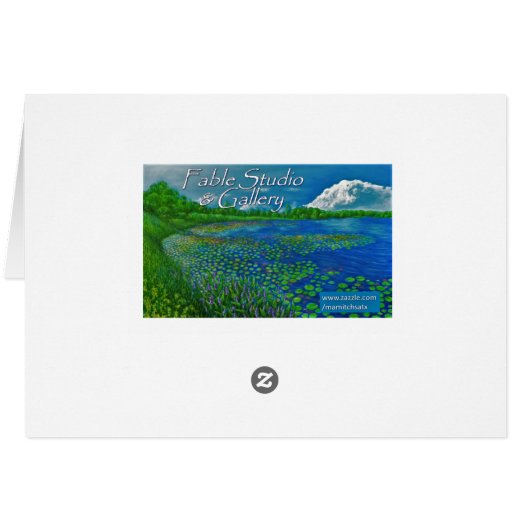 Iris Card (Back Horizontal)