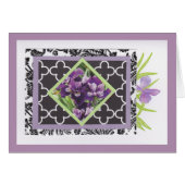 Iris Card, Blank Inside (Front Horizontal)