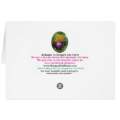 IRIS CARD PRETTY PASTEL - Blank Card (Back Horizontal)