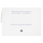 Iris Cards (Back Horizontal)