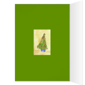 Iris Christmas Tree Card (Inside (Left))
