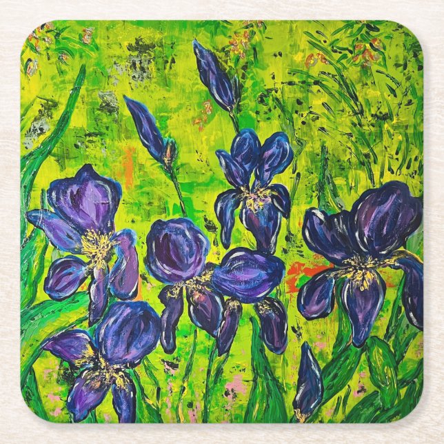 iris Coaster Set (Front)