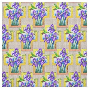 Iris Cross Christian Fabric