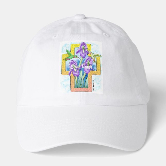 Iris Cross christian hat (Front)