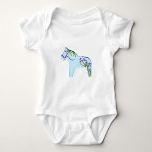 Iris Dala Horse Baby Bodysuit