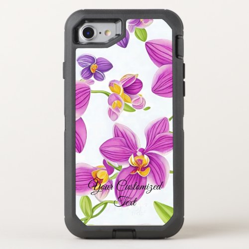 Iris Dance The Rhythm of Blossoms OtterBox Defender iPhone SE87 Case