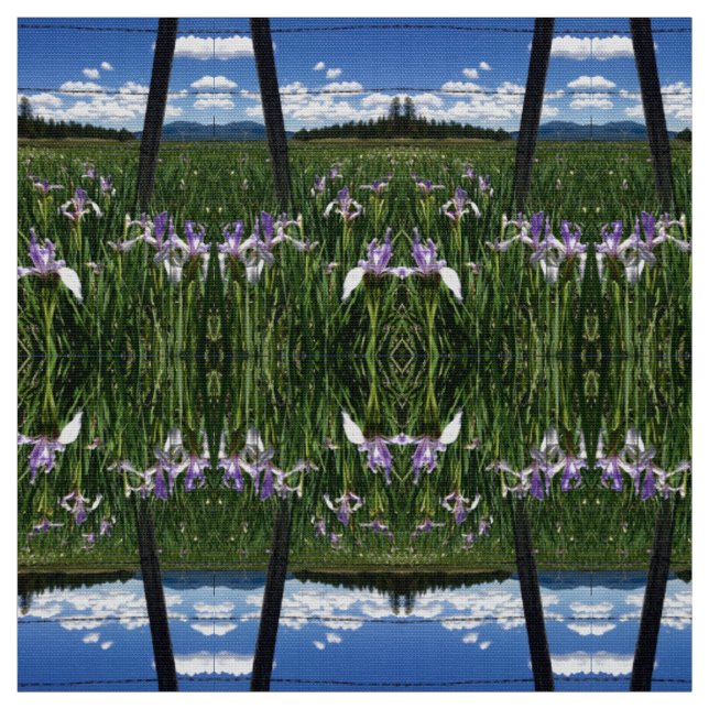 Iris Fields Fabric (Swatch)
