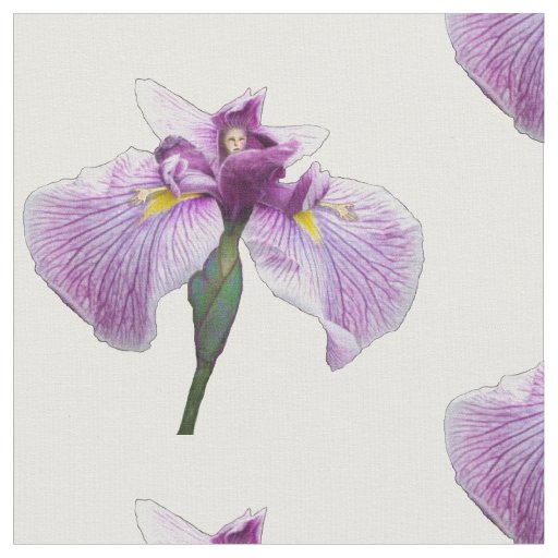 Iris Figure Fabric