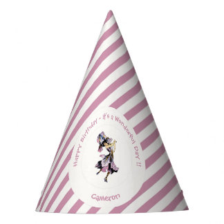 Iris - Fleur-de-Lis Whimsical Flower Party Supply Hat