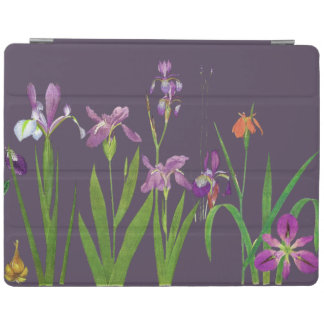 Iris Floral Botanical Flowers Ipad Cover