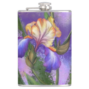 Iris Flower Flask