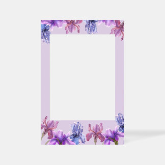 Iris flower Selfie Frames