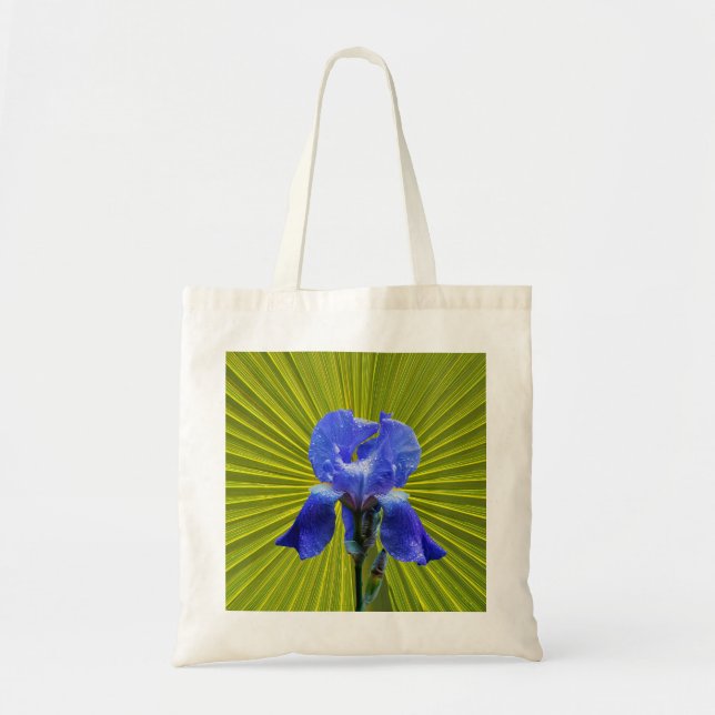 Iris flower tote bag (Front)