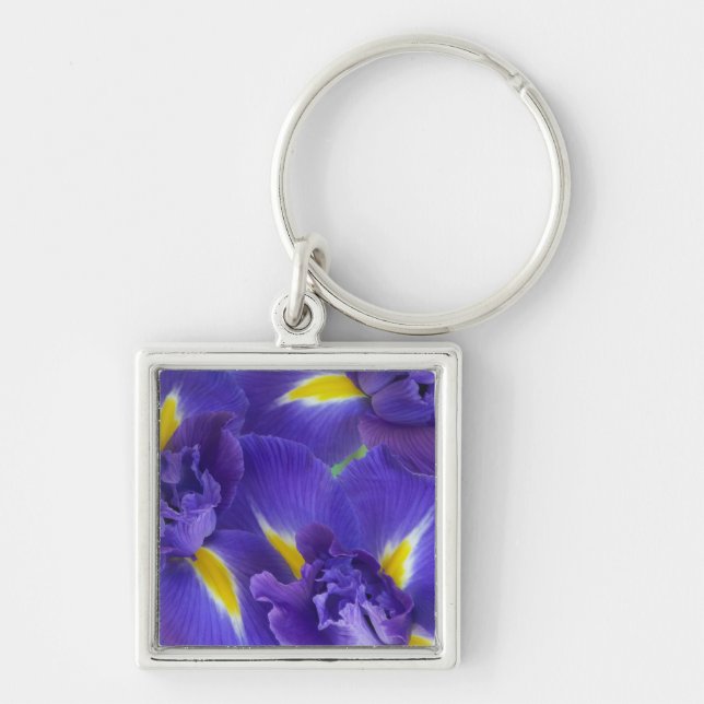 Iris flowers keychain (Front)