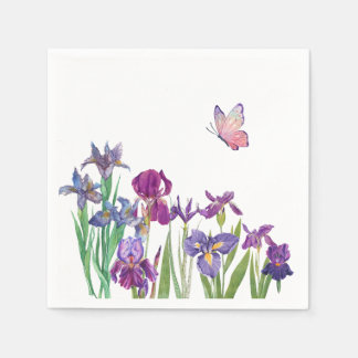 Iris flowers Party  Napkins
