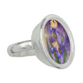 Iris Flowers Ring (Side)