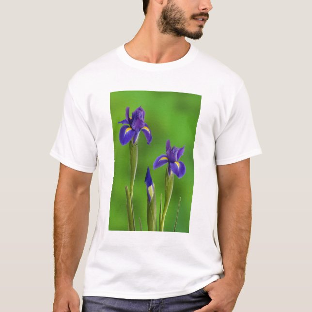 Iris Flowers T-Shirt (Front)
