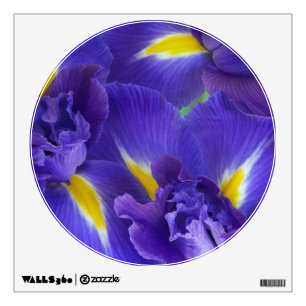 Iris flowers wall sticker