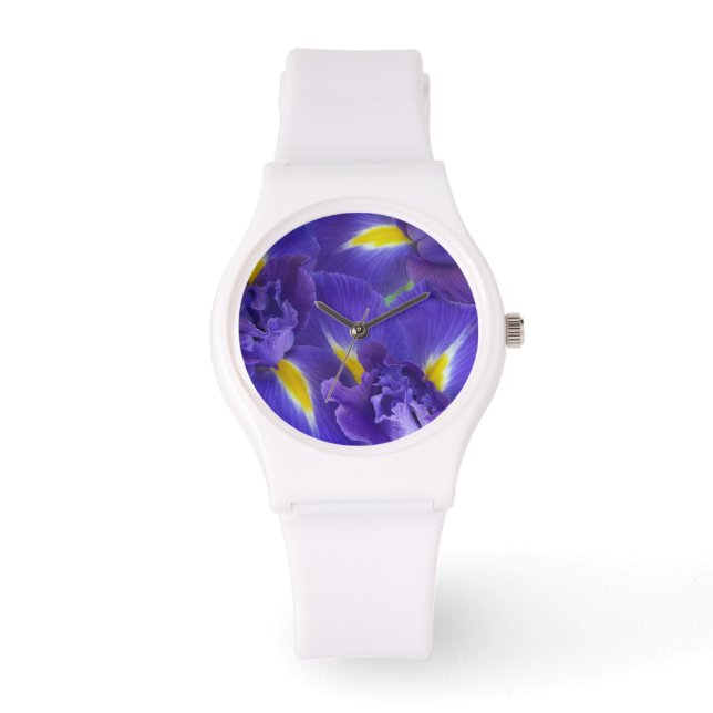 Iris flowers watch (Front)