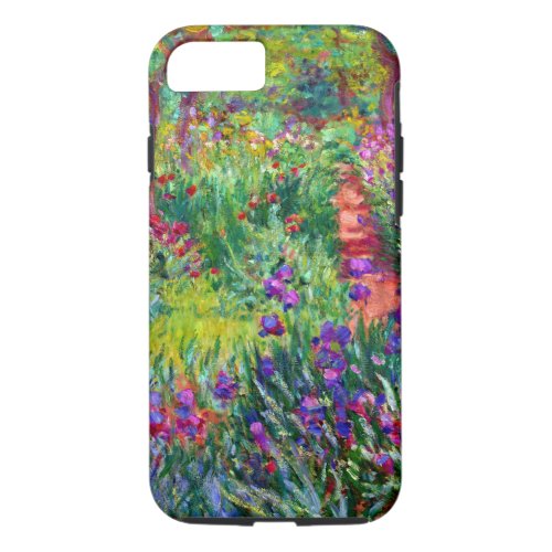 Iris Garden at Giverny iPhone 87 Case