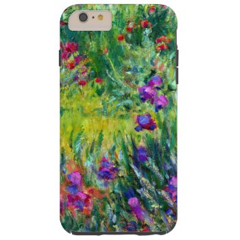 Iris Garden At Giverny Monet Fine Art Tough Iphone 6 Plus Case by monetart at Zazzle