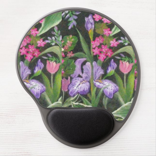 Iris Garden Gel Mouse Pad (Front)