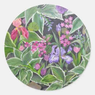 Iris Garden Sticker