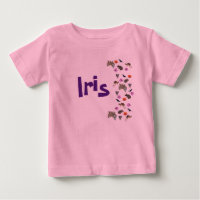 Iris, Girls Name With Australian Wildlife, 