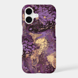 iris gold ink swirl : iPhone 17 case