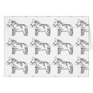 Iris Horse Cards