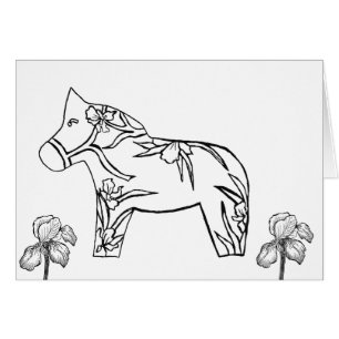 Iris Horse Cards