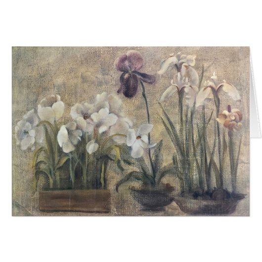 Iris Impressionism Cards (Front Horizontal)