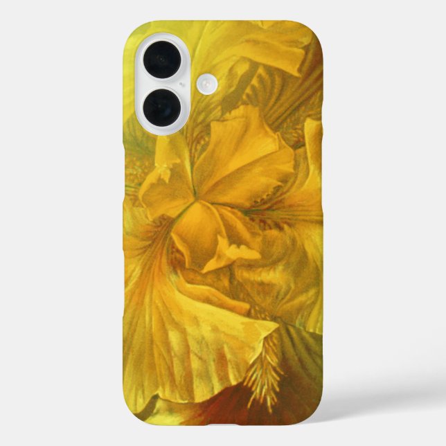Iris inner beauty warm yellow Case-Mate iPhone case (Back)